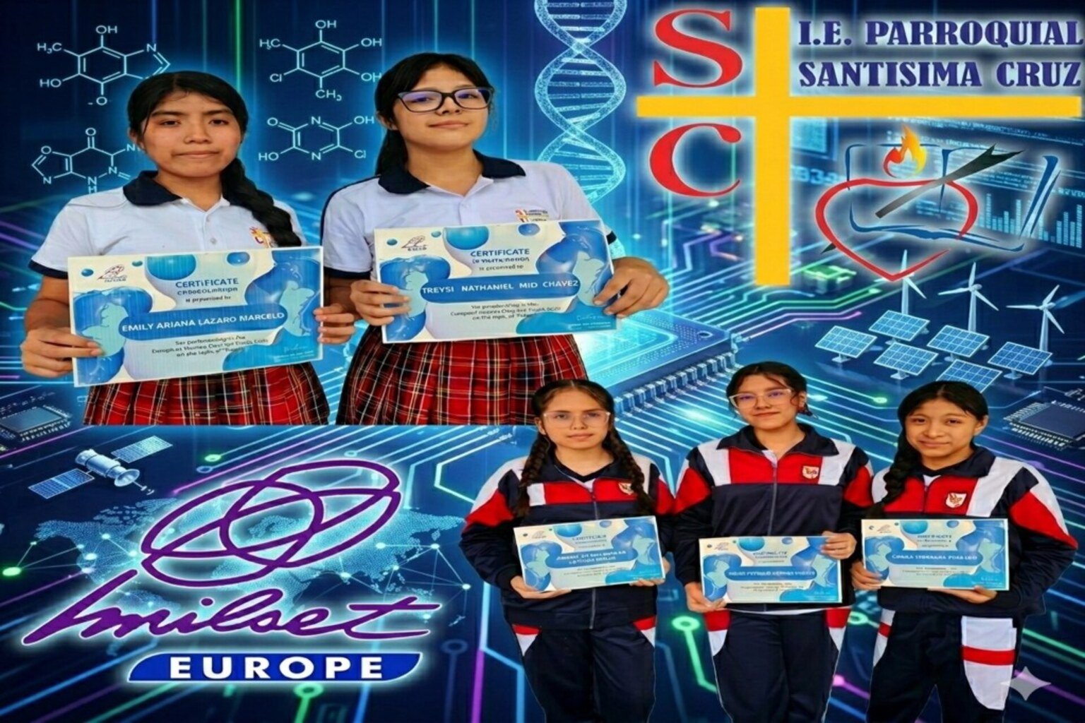 ¡La ciencia de nuestras estudiantes trasciende fronteras desde Chulucanas!